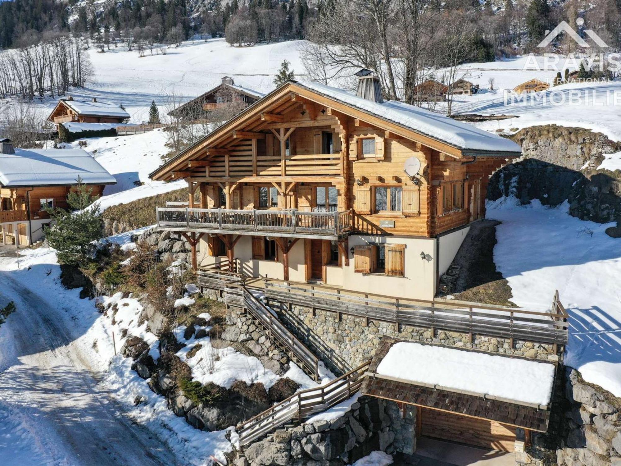Chalet Independant Spacieux, 18 Pers, 7 Chambres, Wifi, Proche Commerces! - Fr-1-391-29 Le Grand-Bornand Exterior foto